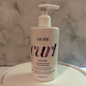 Curl Wow Curl Flo-etry Vital Natural Serum 10fl oz (295ml) NEW